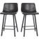 Flash Furniture Caleb Modern Armless Commercial-Grade Counter-Height Bar Stool