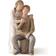 Willow Tree You and Me Every Day Building On Our Love Taupe/Blue /Cream Figurine 17.8cm
