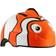 Crazy Safety Casco da Bici per Bambini Pesce Pagliaccio Arancione EN 1078 arancione