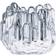 Kosta Boda Polar Transparent Kerzenhalter 8.6cm