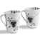 Royal Copenhagen Black Fluted Mega Mugg 32.5cl 2st