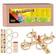Idena 40199 Wooden Toss 9 Rods 4 Sisal Rings
