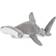 Wild Republic Hammerhead Shark Plush, Stuffed Animal, Plush Toy, Gifts for Kids, Cuddlekins 20" Multi