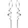Maanesten Mia Creol Earrings - Silver