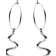Maanesten Mia Creol Earrings - Silver