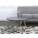 Beliani Modern Oval Coffee Table