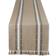 Design Imports Everyday Stripe Tablecloth Beige (182.9x35.6cm)