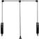 Wenko Menchaca Adjustable Clothes Storage System 121 cm Wardrobe