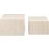 Dice Lot De 2 Pièces Beige Table Basse