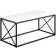 Monarch Specialties X-Shape Side Coffee Table