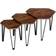 tectake Torquay Table Basse 52x58.7cm 3pcs