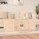 vidaXL 100 x 50 x 41 cm Massivt Fyrretræ Sofabord