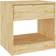 vidaXL 40x31x40 massiv Sängbord