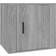 vidaXL grey sonoma, 1 1/2x Nattbord