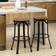 Homcom Set 2 Cloth Bar Stool 2pcs