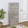 vidaXL Concrete grey Shoe Rack