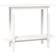 vidaXL 110 x 40 x 80 cm Massivt Fyrretræ Hvid Konsolbord