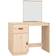 vidaXL Solid Wood Pine Natural Dressing Table 50x95cm