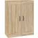 vidaXL Armoire Murale Suspendue Sonoma 69.5x32.5x90 cm Meuble Mural