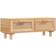 vidaXL 80 x 40 x 30 cm Konstrueret Træ Brun Sofabord