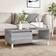 vidaXL grey sonoma Engineered Coffee Table 50x90cm