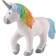 Haba 305595 305595-Little Friends – Einhorn Ruby Rainbow, Spielfigur 3 Jahren Toy Figure, Colourful