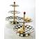 Mackenzie-Childs Courtly Check Two-Tier Cake Stand 10"