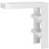 vidaXL Mural Blanc Brillant 102x45x103,5 cm Table de bar