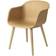 Muuto Fiber Armchair Wood Base Esszimmerstuhl