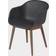 Muuto Fiber Armchair Wood Base Esszimmerstuhl