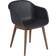 Muuto Fiber Armchair Wood Base Esszimmerstuhl