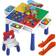 PicassoTiles Toy Building Sets Building Block Activity Center Table Set