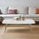 AndMakers 43" Italian Carrara Coffee Table