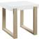 Coaster Gloss Natural Top Sled Small Table