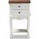 Baxton Studio Darla 2-Drawer Bedside Table