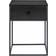 House Nordic 188157 Black Comodino 40x40cm