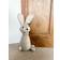 Geko Woven Fabric Rabbit Doorstop Appendiabiti