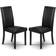 Julian Bowen Hudson Black Chaise de Cuisine 96cm 2pcs