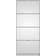 Tvilum cabinet with 4 mirror tilting doors 2 Skohylle