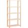 vidaXL A 5 Livelli 80x38x170 cm Massello Di Pino 250 kg Beige Scaffale per libri