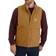 Carhartt Duck Mock Neck Gilet - Marron Foncé