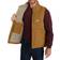 Carhartt Duck Mock Neck Gilet - Marron Foncé