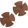 Freebra Thin Nipple Covers - Brown