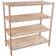 Lavish Home Portsmouth Wood 4-Tier Space Saver Shoe Rack