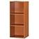 Hodedah HID23 CHERRY 3 Book Shelf