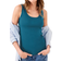 Cecil Linda Uni Color Top - Teal Blue