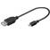 MicroConnect USB A - USB Micro-B 2.0 F-M