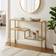 Crosley Gold Goldtone Sloane Console Table