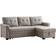 Lilola Home Hunter Collection 981342 Linen Sofa 84" 3 Seater