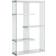 Monarch Specialties I Tempered Glass 60" Book Shelf